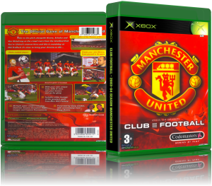 Club Football - 2003-04 Season [Manchester United] (Europe)3D Boxes Back Front